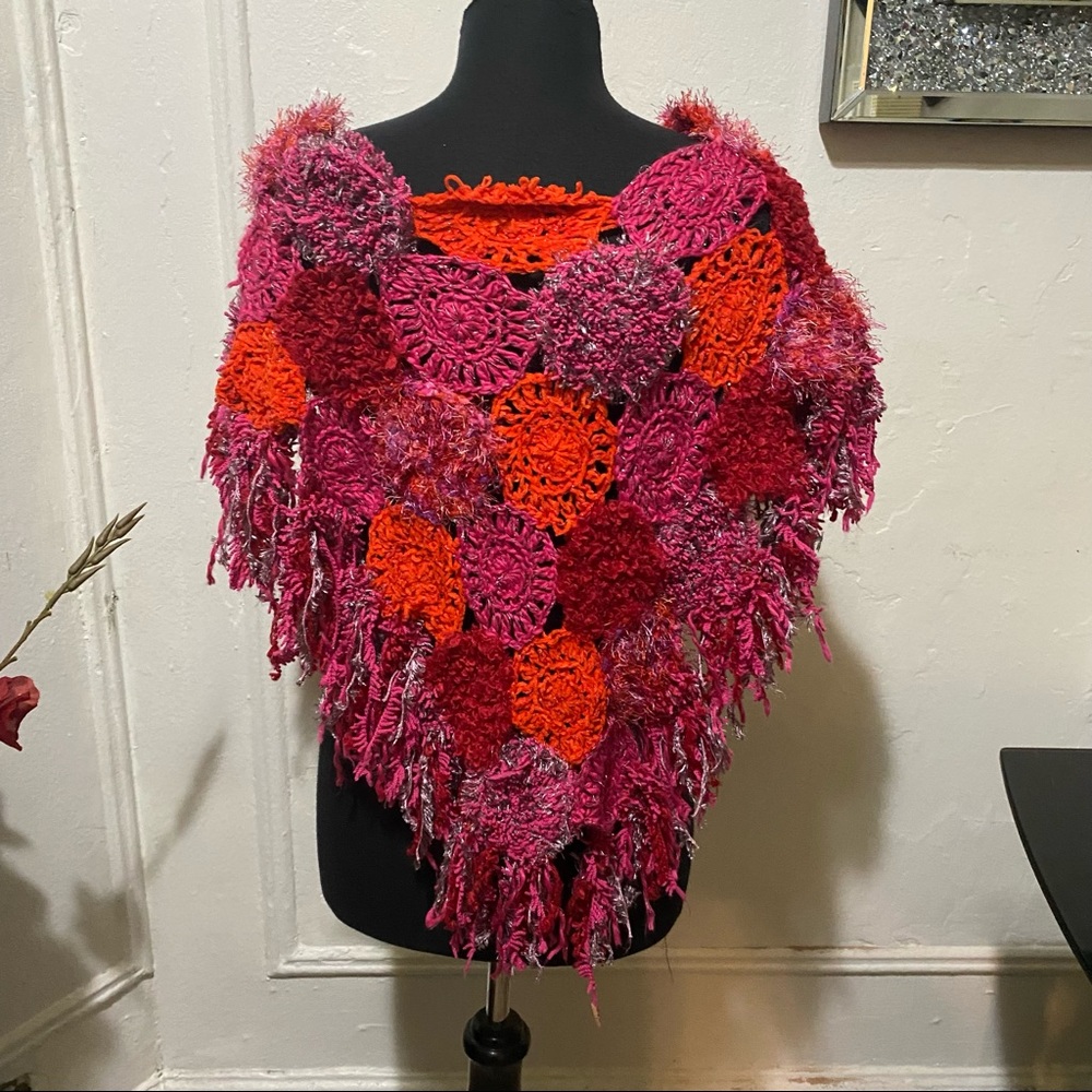 Peace Of Cake Poncho